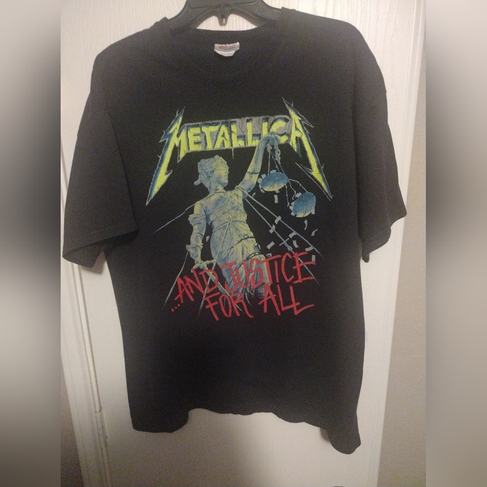 Vintage Band concert tee Metallic